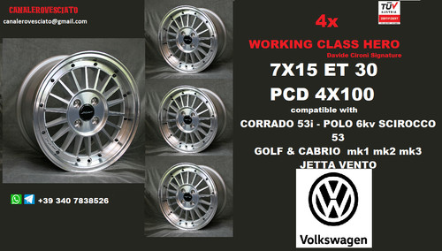 Cerchi pollici 4x100 - cerchi,