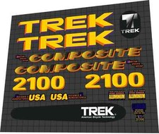 SET DECALCOMANIE Trek 2100