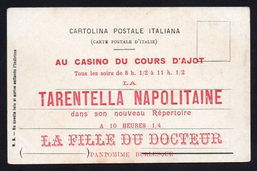 Cartolina pompei con - cartolina,