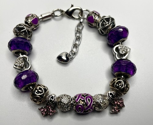 Bracciale charm cuori - bracciale,