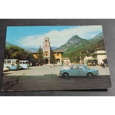 Cartolina Bobbio Pellice e Bric Bariound