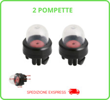 2 pompette benzina per decespugliatore PRIMER da tagliaerba e motosega ricambio