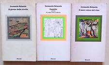 Leonardo Sciascia  3 Libri - Titoli In Descrizione.   Q1