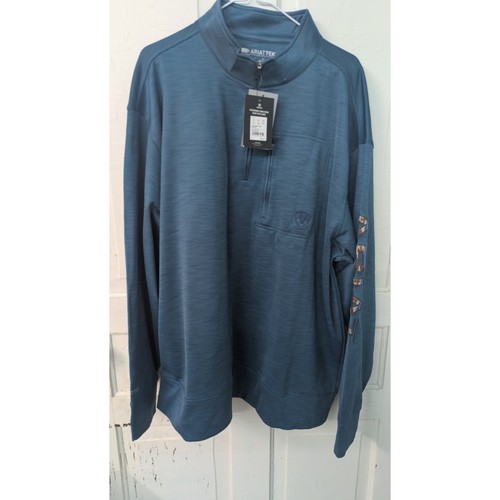 Felpa ariat tek zip uomo - tek,