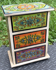 Mini Cassettiera in legno 3