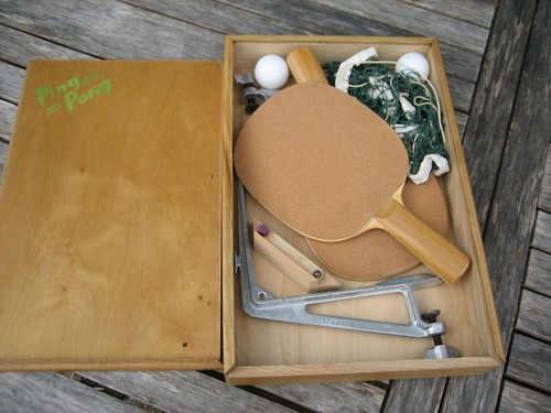 Set ping pong raquettes - set,