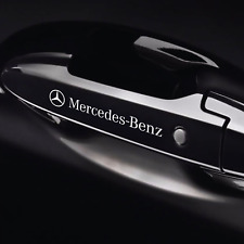 8 PZ Adesivi Replica Maniglie Auto Compatibili per Mercedes Tuning Sticker 02