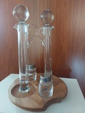 Set oliera da tavolo in vetro