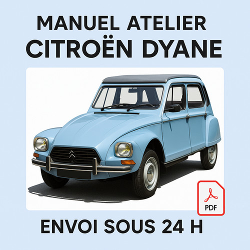 Manuel atelier citroën dyane - atelier,