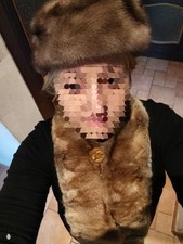 Cappello E Sciarpa Di Visone