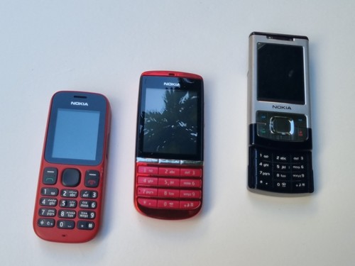 Joblot nokia 101 300 - 3, 6500