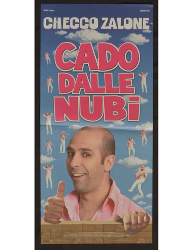 Locandina cado dalle - dalle, nubi