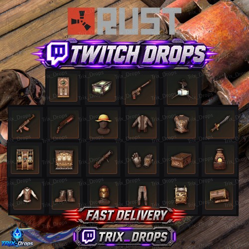Rust twitch drops round - drops, 53-