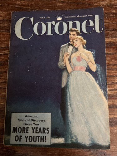 Vintage coronet magazine july - coronet,