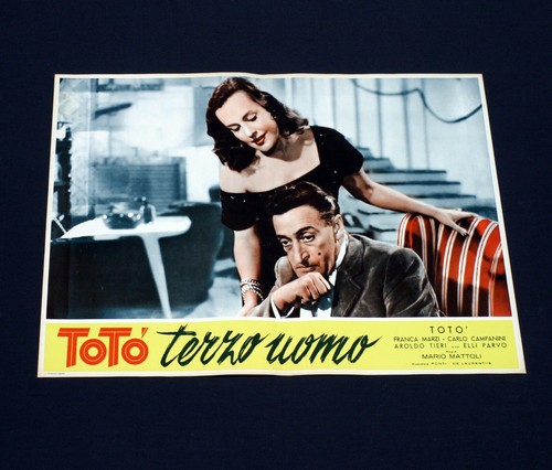 Toto terzo uomo fotobusta - totò,