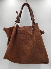 Tulipani Woven Leather Brown