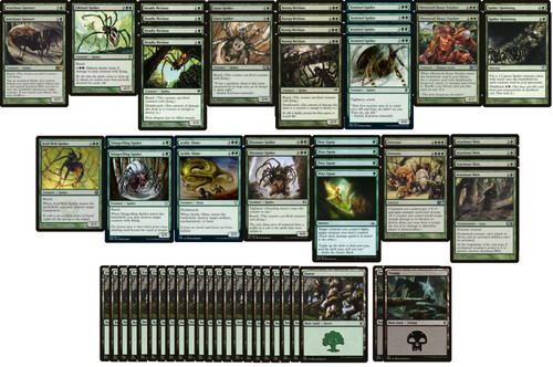 Mazzo ragno mono verde 60 - ragno,