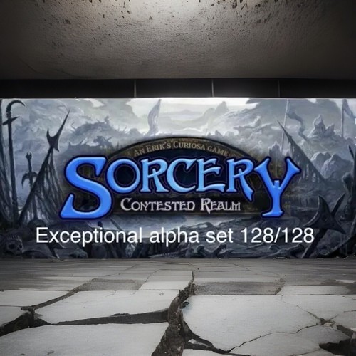 Sorcery contested realm - realm, tcg