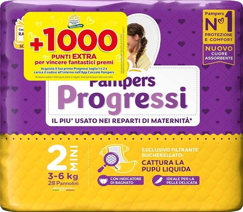 Pannolini pampers progressi - pannolini,