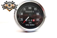 Harley Tachimetro NOS km/h Tachimetro Veglia AMF Sportster XL 1000 Ironhead Dyna FX