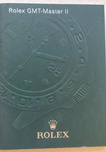 Rolex booklet libretto per - booklet,