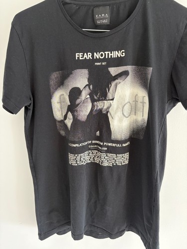 Zara tshirt nera uomo slim - zara, fit