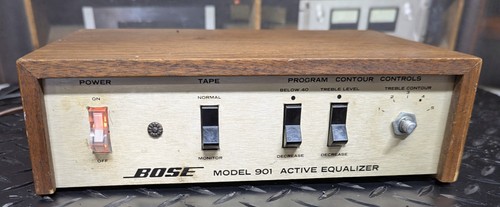 Equalizzatore attivo vintage