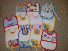 Lotto 10 pezzi BAVETTE MINNIE