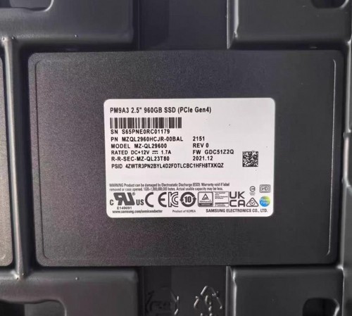 Nuovo samsung pm9a3 960 - nuovo,