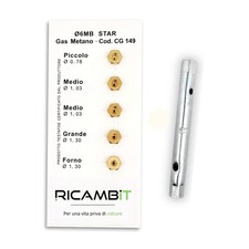 Kit 5 Ugelli 6MB Gas Metano