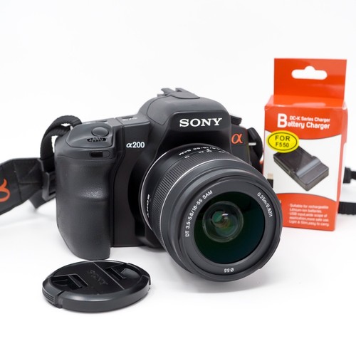 Sony alpha a200 fotocamera - sony,