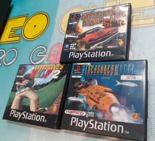 Lotto 3 giochi Playstation 1 Ps1 Treasures of The Deep + Destruction Derby Raw +