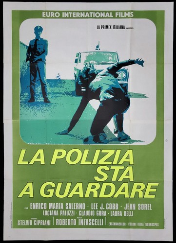 Polizia sta guardare - la,