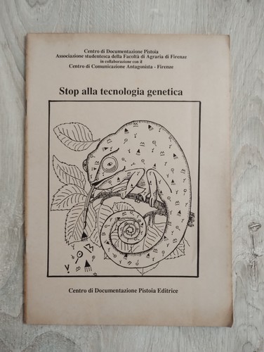 Stop alla tecnologia genetica
