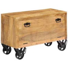 Scarpiera Legno Massello Mango