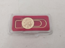 Clip Fermasoldi Vintage Vecchia Romagna finiture oro 24K