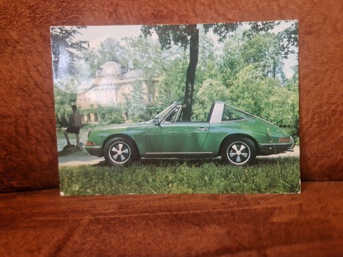 Cartolina porche 911 - porche, t