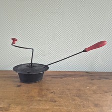 Antica padella torrefazione in