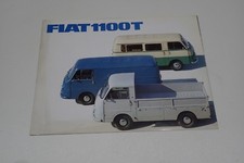  DEPLIANT BROCHURE PROSPEKT FURGONE FIAT 1100 T AUTOCARRO BUS (M12)