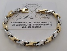 BRACCIALE Uomo Donna Oro 18