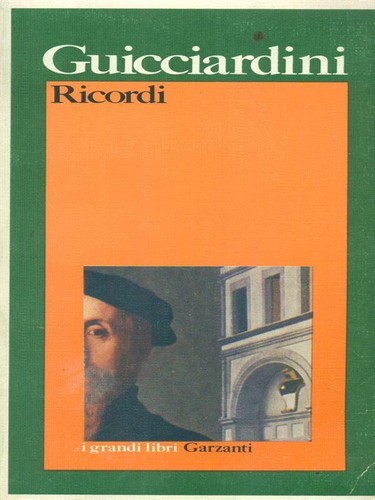 Ricordi guicciardini francesco - ricordi,