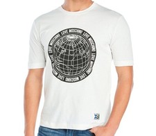 T SHIRT LOVE MOSCHINO GLOBE