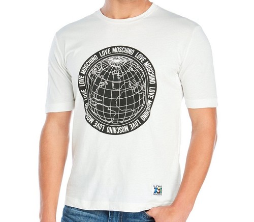 Shirt love moschino - shirt, globe