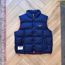 Polo Ralph Lauren Polo Sport Gilet Scaldacorpo Gilet Tampone Blu - XXL 2XL - Nuovo con etichette