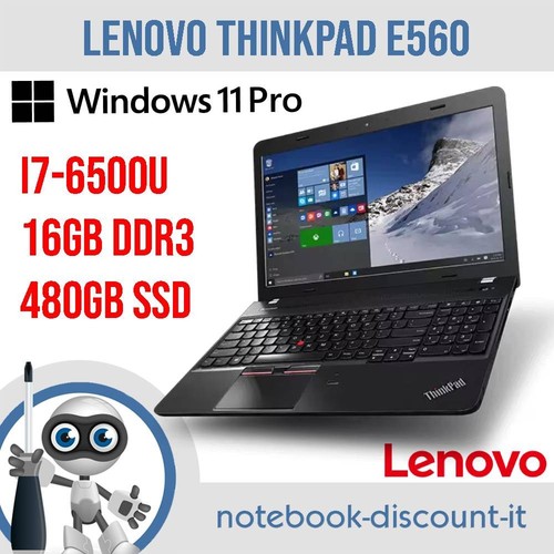 Notebook lenovo thinkpad e560 - notebook,