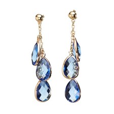 Orecchini Ottaviani dorati con