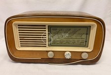 Radio d'epoca a valvole vintage anni 1953/1954 Siemens SM5024 originale hobby