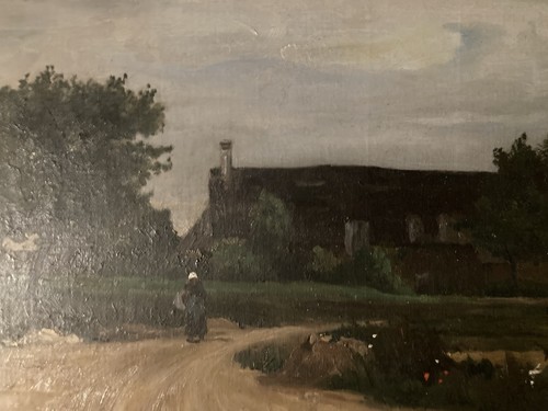 Bella pittura paesaggio olio - bella,