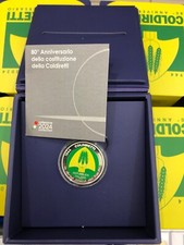 2024 moneta da 4 Euro Coldiretti Italia Arg. Proof