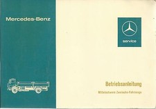 Camion MERCEDES 380 Manuale Uso e Manutenzione 1975 M2 1013 1017 1217 1413 1617.. BA